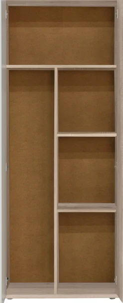 FORTE Mehrzweckschrank »Platzsparend und kompakt, Stauraum« B/H/T 68,9/179,1/34,8 cm