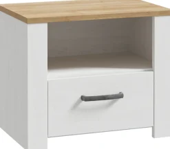 FORTE Nachtkommode B/H/T 61,6/52/42 cm , in 2 Dekoren erhältlich