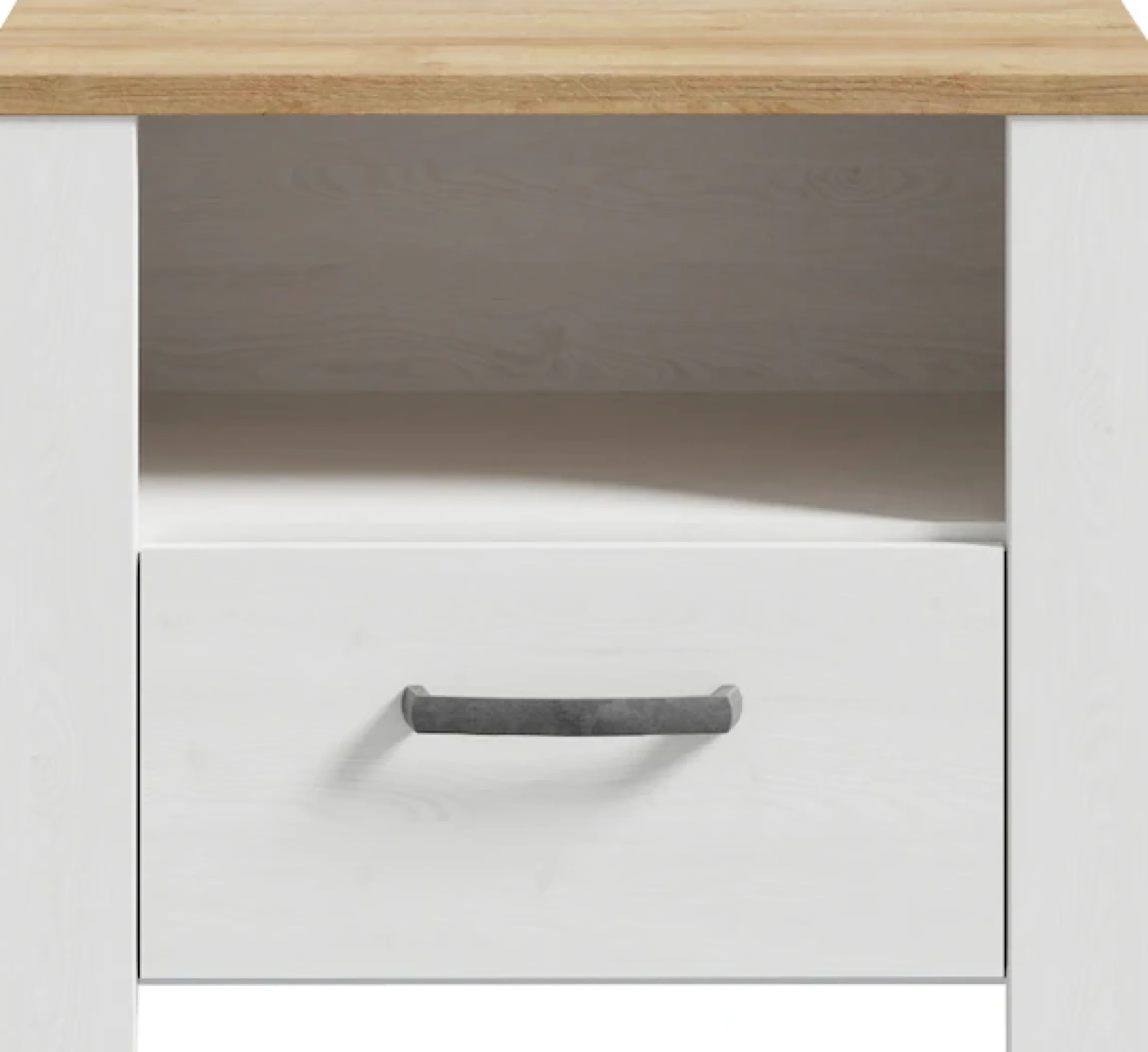 FORTE Nachtkommode B/H/T 61,6/52/42 cm , in 2 Dekoren erhältlich