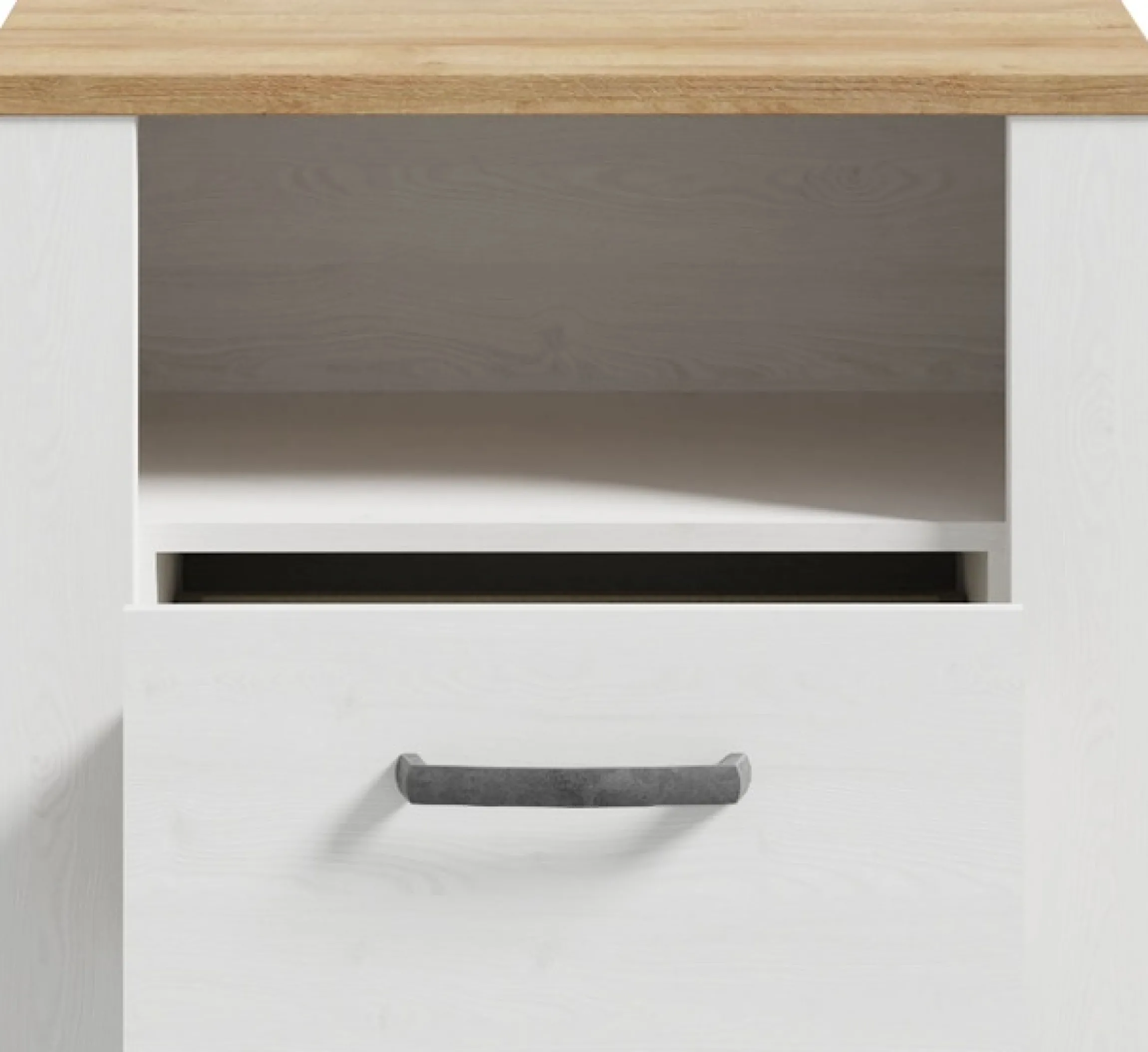 FORTE Nachtkommode B/H/T 61,6/52/42 cm , in 2 Dekoren erhältlich