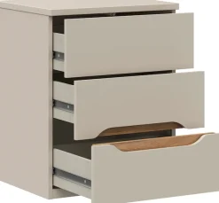 FORTE Nachtkommode B/H/T 50,4/63,5/41,5 cmNako passend zum Boxspringbett