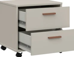 FORTE Nachtkommode »Milles Jugendzimmer« Nako auf Rollen, Schubkästen Vollauszug