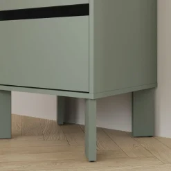 FORTE Nachtkommode »Tahoe Nachtkommode, grifflos,2 Schubkästen« B/H/T 48,2/66,7/41,4 cm