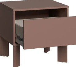 FORTE Nachtkommode »Tahoe Nachtkommode, grifflos, Schubkasten« B/H/T 48,2/47,5/41,4 cm