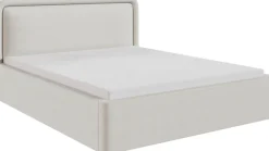 FORTE Polsterbett »LATIS erhältlich in den Breiten 140cm, 160cm & 180cm, inkl. Bettkasten« erhältlich in verschiedenen Farben
