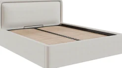FORTE Polsterbett »LATIS erhältlich in den Breiten 140cm, 160cm & 180cm, inkl. Bettkasten« erhältlich in verschiedenen Farben