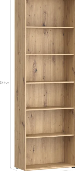 FORTE Regalelement »Trevone« B/H/T 73,7/223,1/34,8 Türen optional bestellbar