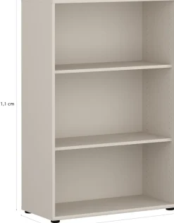 FORTE Regal »Tempra, Mehrzweckregal, Höhe 111,1cm, 2 Ablageböden« Breite 73,7 cm