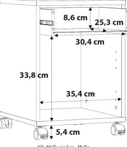 FORTE Rollcontainer »Tempra«