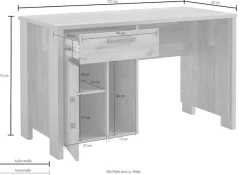 FORTE Schreibtisch »Clif«