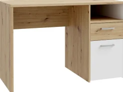 FORTE Schreibtisch »Culgoa« Schreibtisch, Stauraum, Schubkasten, Türe, offenes Fach, pflegeleicht