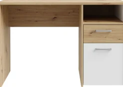 FORTE Schreibtisch »Culgoa« Schreibtisch, Stauraum, Schubkasten, Türe, offenes Fach, pflegeleicht