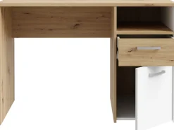 FORTE Schreibtisch »Culgoa« Schreibtisch, Stauraum, Schubkasten, Türe, offenes Fach, pflegeleicht