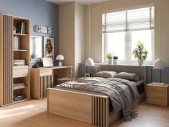 FORTE Schreibtisch »Soft Close und Vollauszug, viel Stauraum, in 2 Farben erhältlich«