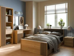 FORTE Schreibtisch »Soft Close und Vollauszug, viel Stauraum, in 2 Farben erhältlich«