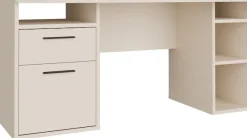 FORTE Schreibtisch »Tezaur« mit Schubkasten und Tür, B/H/T 160/75,7/72 cm