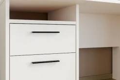 FORTE Schreibtisch »Tezaur« mit Schubkasten und Tür, B/H/T 160/75,7/72 cm