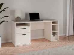 FORTE Schreibtisch »Tezaur« mit Schubkasten und Tür, B/H/T 160/75,7/72 cm