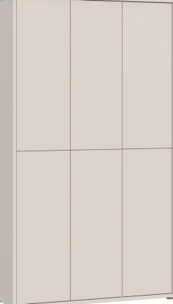 FORTE Schuhschrank »Alice Springs, Schuhschrank, B/H/T 109,2/191,9/34,9 cm, 36 Paar Schuhe« B/H/T 109,2/191,9/34,9 cm,Stauraumschrank, Mehrzweckschrank, (B/H 109cm x 192cm), mit 16 Böden
