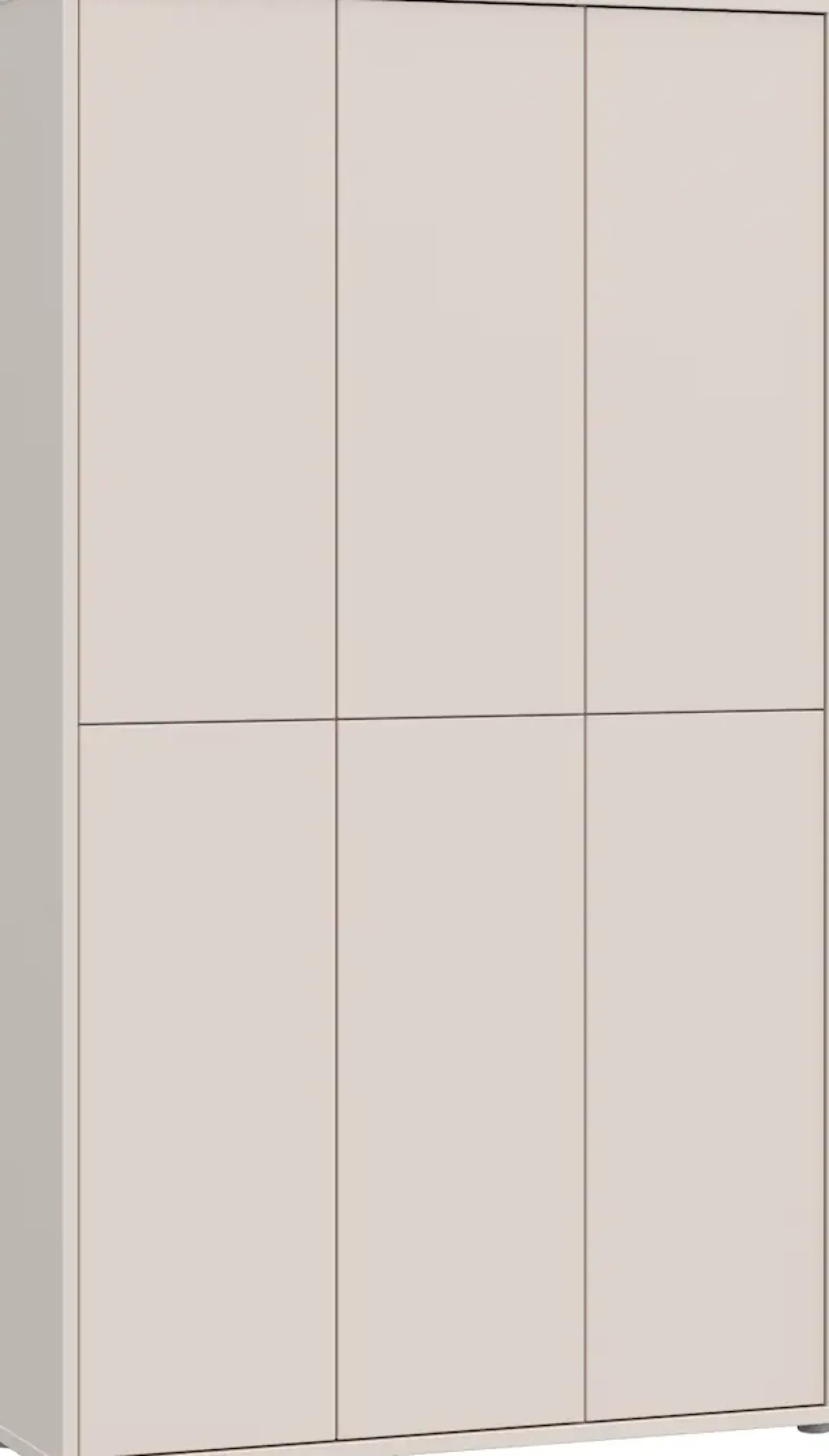FORTE Schuhschrank »Alice Springs, Schuhschrank, B/H/T 109,2/191,9/34,9 cm, 36 Paar Schuhe« B/H/T 109,2/191,9/34,9 cm,Stauraumschrank, Mehrzweckschrank, (B/H 109cm x 192cm), mit 16 Böden