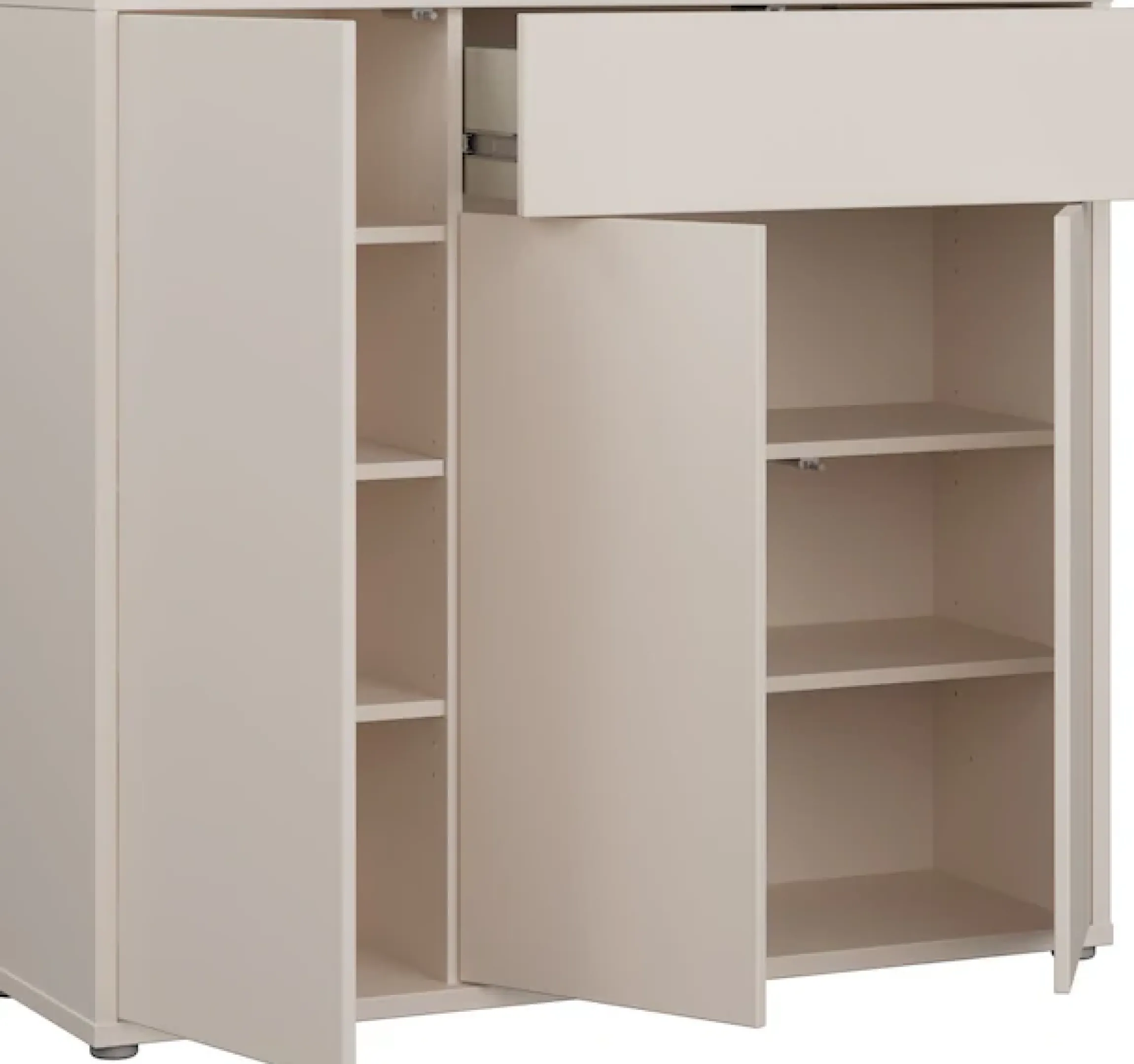 FORTE Schuhschrank »Alice Springs« B/H/T 109,2/99,1/34,9 cm Push to open, 20 Paar Schuhe
