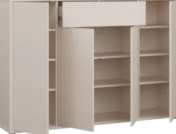 FORTE Schuhschrank »Alice Springs« B/H/T 143,9/99,1/34,9 cm Push to open, 28Paar Schuhe