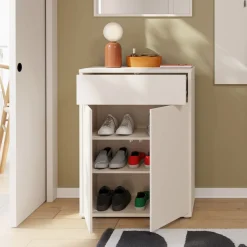 FORTE Schuhschrank »Alice Springs« B/H/T 74,5/99,1/34,9 cm Push to open, 12 Paar Schuhe