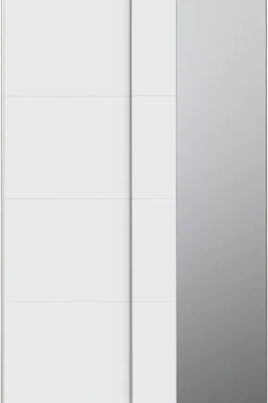 FORTE Schwebetürenschrank »Fittio. Made in Europe, 2 Schiebetüren, modernes Design« Höhe 2,35 mtr, stehende Montage, Spiegel