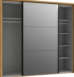 FORTE Schwebetürenschrank »Trondheim« inklusive Beleuchtung