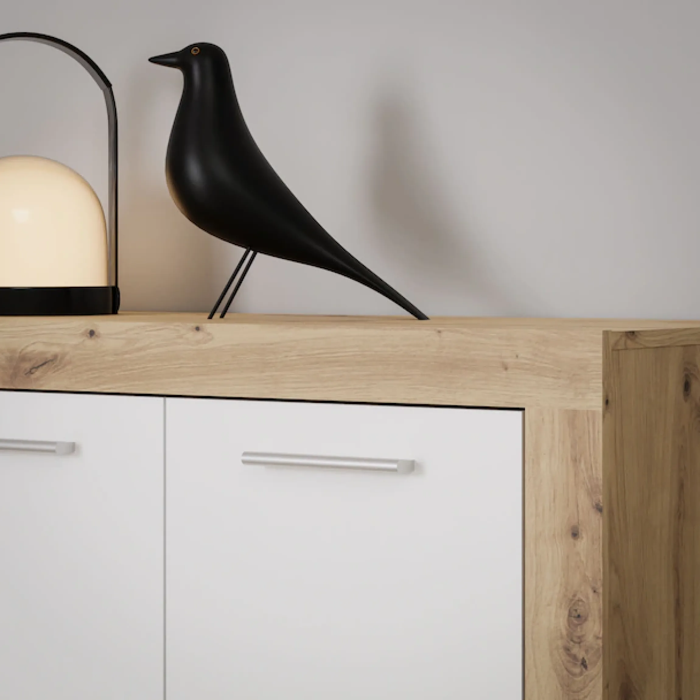 FORTE Sideboard »Baccio« Breite ca. 197 cm, 4 Türen, 4 Schubladen