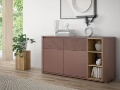 FORTE Sideboard B/H/T 160/83,1/41,3 cm , Stauraum, MDF Front