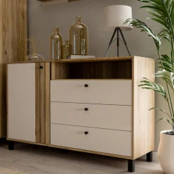 FORTE Sideboard »Killarney« Sideboard, Stauraum, Soft Close, Metallgriffe