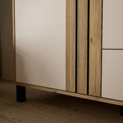 FORTE Sideboard »Killarney« Sideboard, Stauraum, Soft Close, Metallgriffe