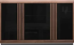 FORTE Sideboard »Savona« Breite 162 cm, inkl. Sockelbeleuchtung