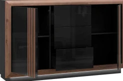 FORTE Sideboard »Savona« Breite 162 cm, inkl. Sockelbeleuchtung