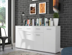 FORTE Sideboard »Sideboard, verschiedene Dekore, Schubkästen«