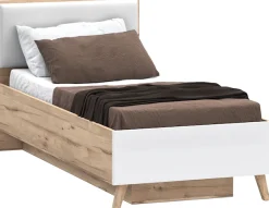 FORTE Stauraumbett »Vankka viel Stauraum, skandinavisches Design, Made in Europe« aufklappbarer Lattenrost, weitere Produkte zur Serie erhältlich