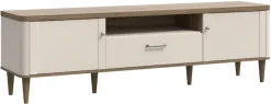 FORTE TV-Board »Lacetti« B/H/T 179,8/53,3/41,2 cm Echtholzfüße