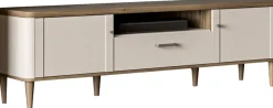 FORTE TV-Board »Lacetti« B/H/T 179,8/53,3/41,2 cm Echtholzfüße