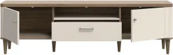 FORTE TV-Board »Lacetti« B/H/T 179,8/53,3/41,2 cm Echtholzfüße