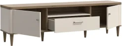 FORTE TV-Board »Lacetti« B/H/T 179,8/53,3/41,2 cm Echtholzfüße