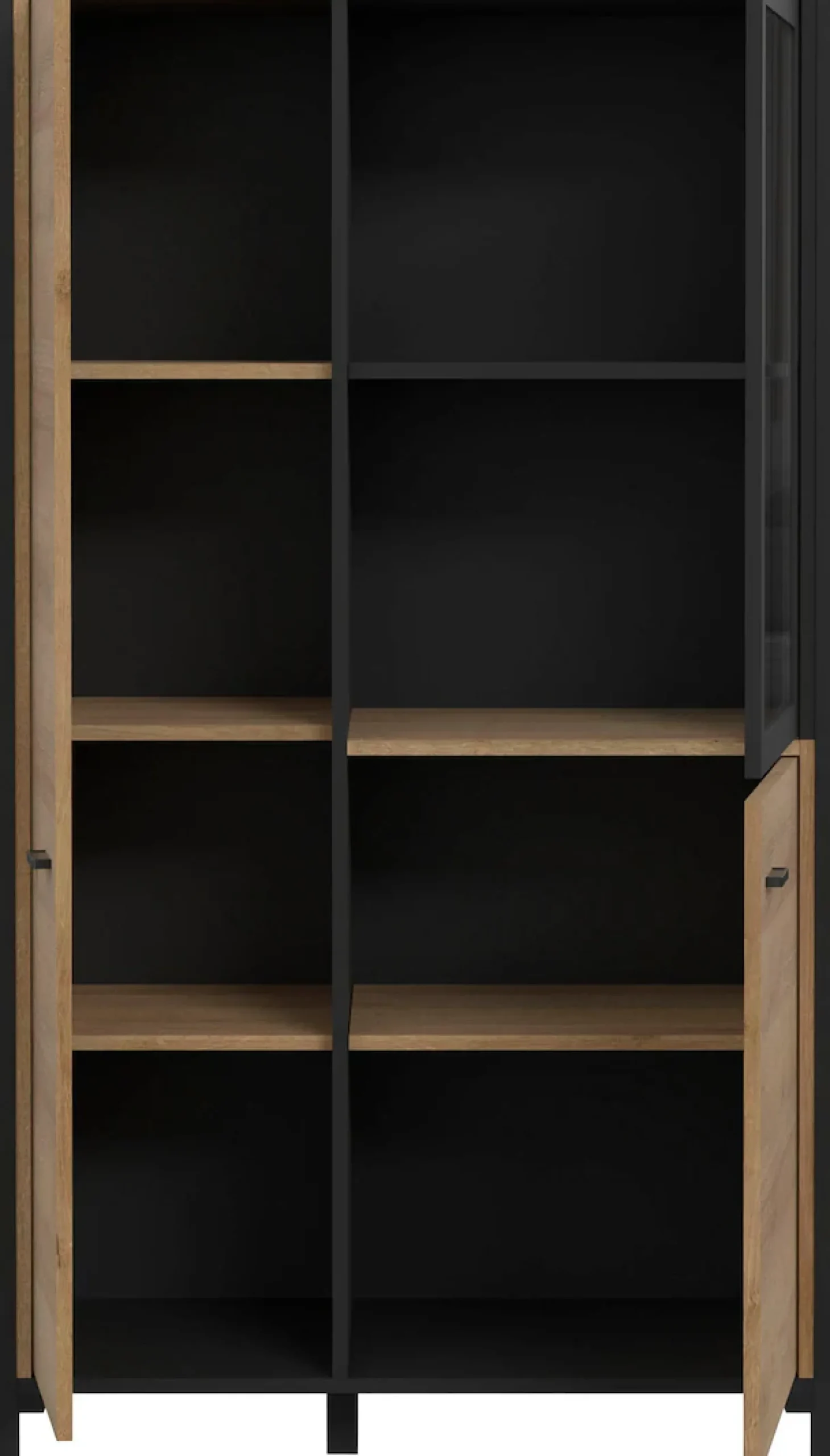 FORTE Vitrine »High Rock« Höhe ca. 152 cm