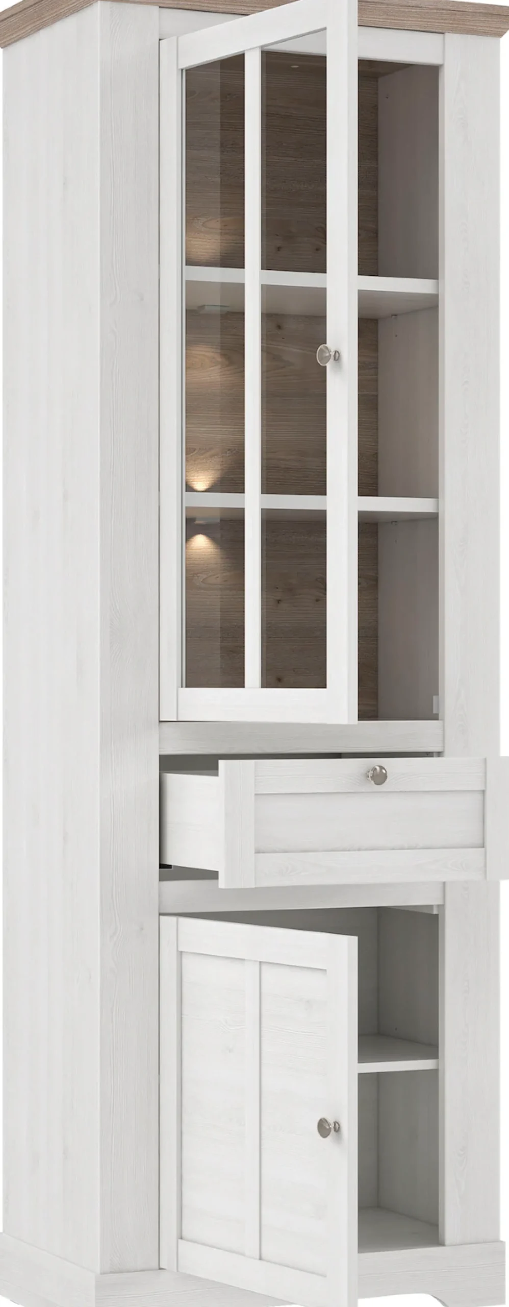 FORTE Vitrine »Iloppa« Höhe ca. 209 cm