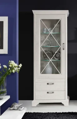 FORTE Vitrine »Kashmir« Breite 78 cm, inkl. LED Beleuchtung