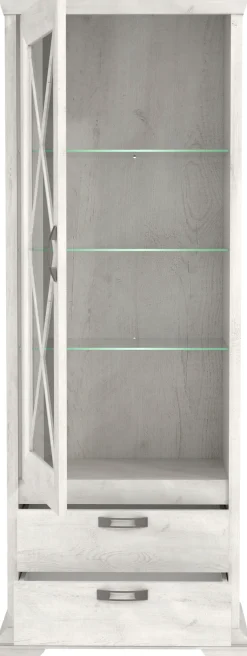 FORTE Vitrine »Kashmir« Breite 78 cm, inkl. LED Beleuchtung