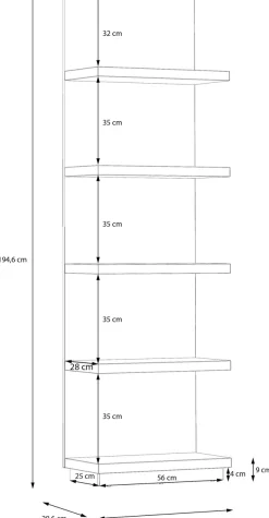 FORTE Wandboard »Lewisville«