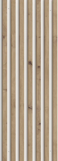 FORTE Wandregal »Wandpaneel« B/H/T 44,9/120/3 cm,Wandverkleidung, Innendekoration, Höhe 120cm, einfache Montage