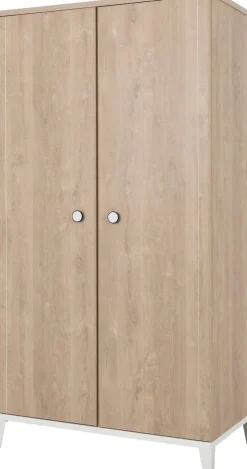 Galipette Kleiderschrank »MARCEL« Inneneinteilung : 1/2 Hänge, 1/2 Tablare