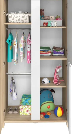 Galipette Kleiderschrank »Sacha« 1 Stk. tlg. Kollektion für Kinder von 0 bis 5 Jahre und +