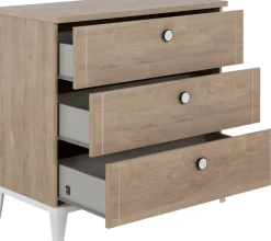 Galipette Wickelkommode »Marcel« bis 100 kg Komplette Wickelkommode 95 cm